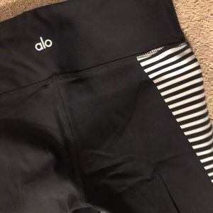 ALO Yoga Black Reflector Leggings